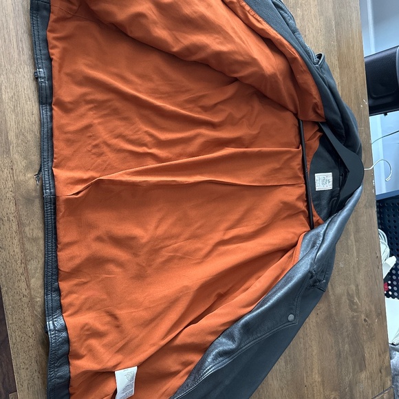 FREE PEOPLE “WE THE FREE” LEATHER MOTO JACKET - Picture 3 of 4